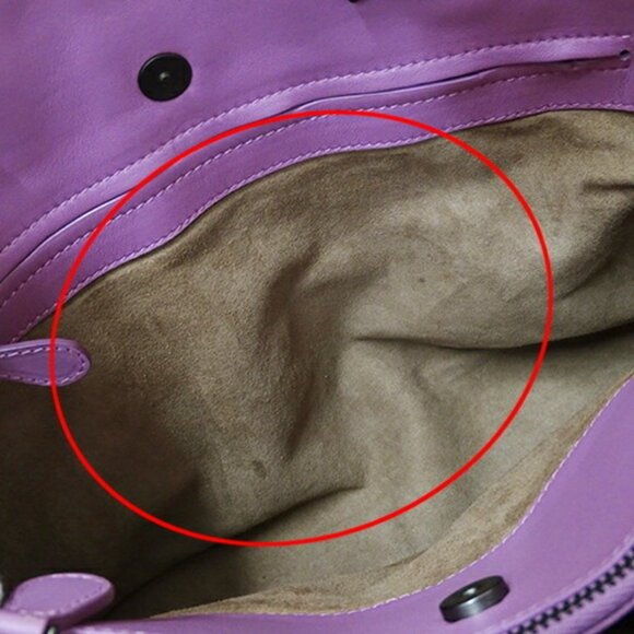 BOTTEGA VENETA Pink Leather Intrecciato Tote Bag - Picture 9 of 15